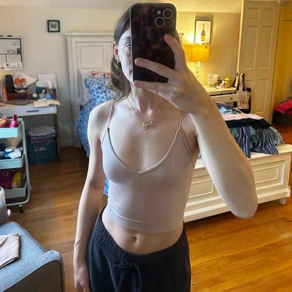 Free People Intimately Cami Crop Top - Picture 1 of 5